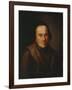 Portrait of Moses Mendelssohn, after 1771-Anton Graff-Framed Giclee Print