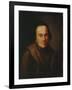 Portrait of Moses Mendelssohn, after 1771-Anton Graff-Framed Giclee Print