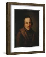 Portrait of Moses Mendelssohn, after 1771-Anton Graff-Framed Giclee Print