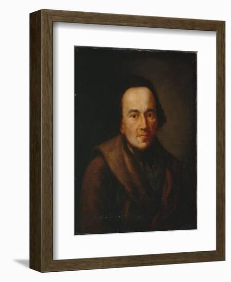 Portrait of Moses Mendelssohn, after 1771-Anton Graff-Framed Giclee Print