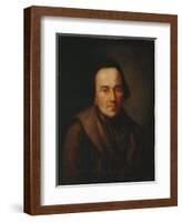 Portrait of Moses Mendelssohn, after 1771-Anton Graff-Framed Giclee Print