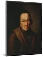 Portrait of Moses Mendelssohn, after 1771-Anton Graff-Mounted Giclee Print