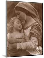 Portrait of Mother and Child (Sepia Photo)-Julia Margaret Cameron-Mounted Premium Giclee Print