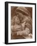 Portrait of Mother and Child (Sepia Photo)-Julia Margaret Cameron-Framed Giclee Print