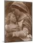 Portrait of Mother and Child (Sepia Photo)-Julia Margaret Cameron-Mounted Giclee Print