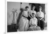 Portrait of Mother with Three Adult Daughters, Ca. 1900-null-Framed Photographic Print