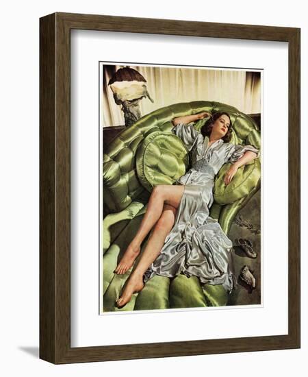 Portrait of Movie Star Alexis Smith-Eliot Elisofon-Framed Photographic Print