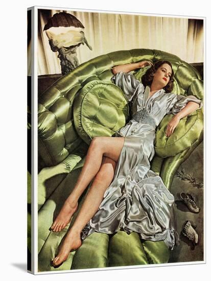 Portrait of Movie Star Alexis Smith-Eliot Elisofon-Stretched Canvas