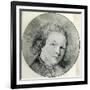 Portrait of Mozart at the Age of Fourteen after Pompeio Batoni (Pen and Ink with W/C)-George Frank Miles-Framed Giclee Print