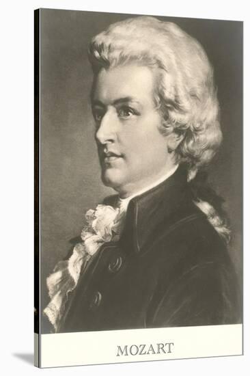 Portrait of Mozart-null-Stretched Canvas