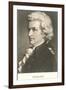 Portrait of Mozart-null-Framed Art Print