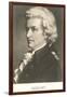 Portrait of Mozart-null-Framed Art Print