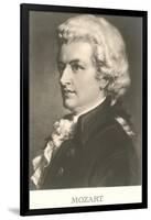 Portrait of Mozart-null-Framed Art Print