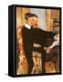 Portrait of Mr. Alexander J. Cassatt and His Son, Robert Kel, 1884-Mary Cassatt-Framed Stretched Canvas