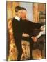 Portrait of Mr. Alexander J. Cassatt and His Son, Robert Kel, 1884-Mary Cassatt-Mounted Giclee Print