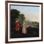 Portrait of Mr and Mrs John Broadhurst of Foston Hall, Derbyshire-Arthur Devis-Framed Giclee Print