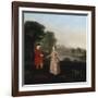 Portrait of Mr and Mrs John Broadhurst of Foston Hall, Derbyshire-Arthur Devis-Framed Giclee Print