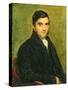 Portrait of Mr Bolding, 1832-John Linnell-Stretched Canvas