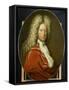 Portrait of Mr. Brust-Pieter van der Werff-Framed Stretched Canvas