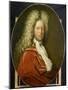 Portrait of Mr. Brust-Pieter van der Werff-Mounted Art Print