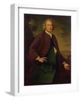 Portrait of Mr Daniel Rea, C.1757-Joseph Badger-Framed Giclee Print