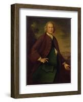 Portrait of Mr Daniel Rea, C.1757-Joseph Badger-Framed Giclee Print