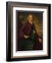 Portrait of Mr Daniel Rea, C.1757-Joseph Badger-Framed Giclee Print
