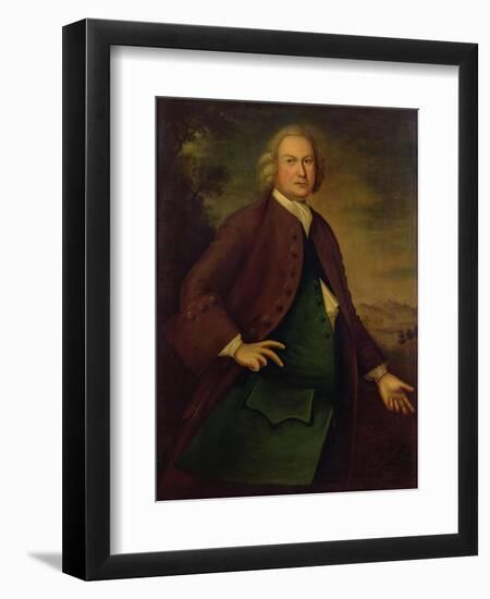 Portrait of Mr Daniel Rea, C.1757-Joseph Badger-Framed Giclee Print