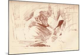 Portrait of Mr. Gladstone, 1896-John McLure Hamilton-Mounted Giclee Print