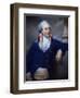 Portrait of Mr Kinchant in County of Cheshire Hunting Costume-John Russell-Framed Premium Giclee Print