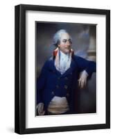 Portrait of Mr Kinchant in County of Cheshire Hunting Costume-John Russell-Framed Premium Giclee Print
