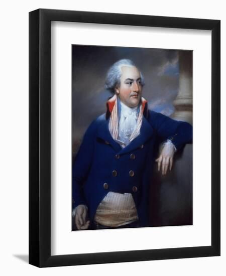 Portrait of Mr Kinchant in County of Cheshire Hunting Costume-John Russell-Framed Premium Giclee Print