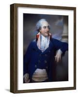 Portrait of Mr Kinchant in County of Cheshire Hunting Costume-John Russell-Framed Giclee Print