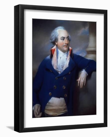 Portrait of Mr Kinchant in County of Cheshire Hunting Costume-John Russell-Framed Giclee Print