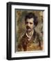 Portrait of Mr Uglietti, 1876-Daniele Ranzoni-Framed Giclee Print