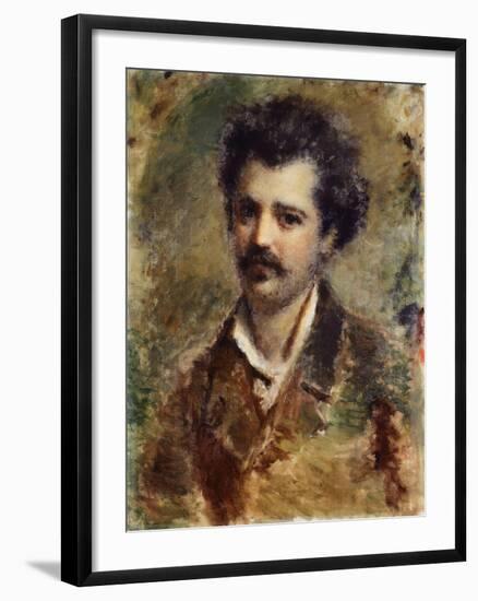 Portrait of Mr Uglietti, 1876-Daniele Ranzoni-Framed Giclee Print