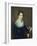 Portrait of Mrs. American School, Mid 19th Century-Jacob Webb-Framed Giclee Print