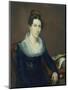 Portrait of Mrs. American School, Mid 19th Century-Jacob Webb-Mounted Premium Giclee Print