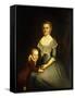 Portrait of Mrs Arbuckle and Son-Charles Willson Peale-Framed Stretched Canvas