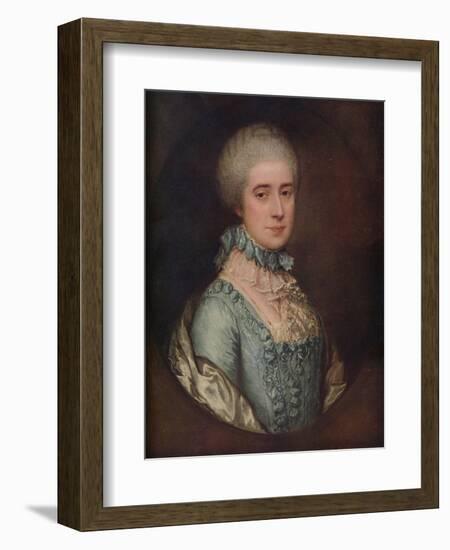 'Portrait of Mrs. Awse', 1767, (1936)-Thomas Gainsborough-Framed Giclee Print