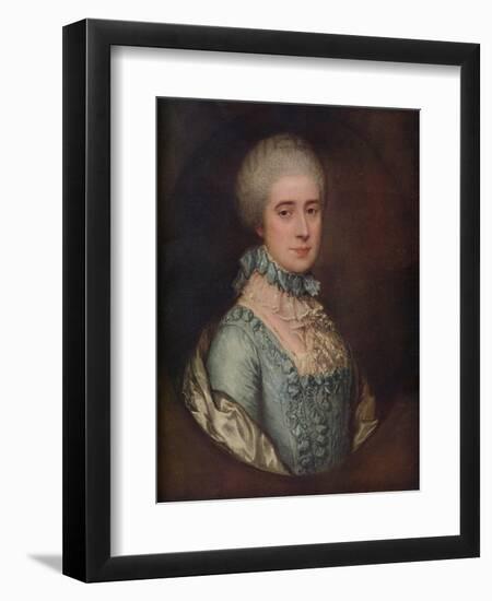 'Portrait of Mrs. Awse', 1767, (1936)-Thomas Gainsborough-Framed Giclee Print