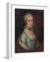 'Portrait of Mrs. Awse', 1767, (1936)-Thomas Gainsborough-Framed Giclee Print