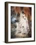 Portrait of Mrs Ayscoghe Boucherett with Her Two Eldest Children, 1794-Thomas Lawrence-Framed Giclee Print