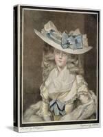 Portrait of Mrs. Benwell-William Ward-Stretched Canvas