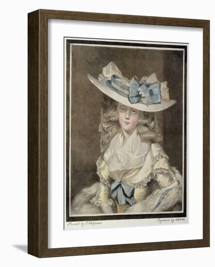 Portrait of Mrs. Benwell-William Ward-Framed Giclee Print