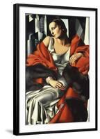 Portrait of Mrs Boucard-Tamara de Lempicka-Framed Giclee Print