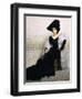 Portrait of Mrs Bruna Pagliano, 1904-Edoardo Gelli-Framed Giclee Print