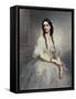 Portrait of Mrs c.W.Stoughton-Richard Buckner-Framed Stretched Canvas