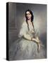 Portrait of Mrs c.W.Stoughton-Richard Buckner-Stretched Canvas