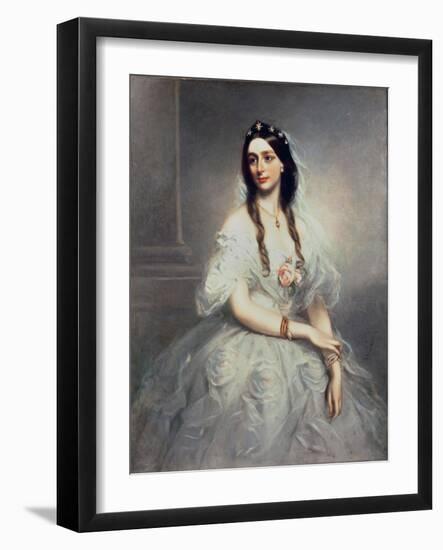 Portrait of Mrs c.W.Stoughton-Richard Buckner-Framed Giclee Print